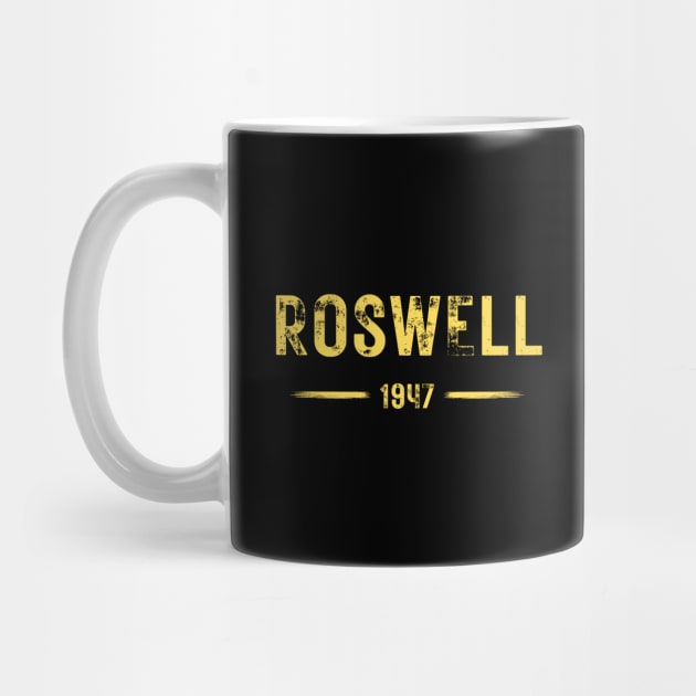 Roswell 1947 UFO - Flying Saucer Crash by Paranormalshirts